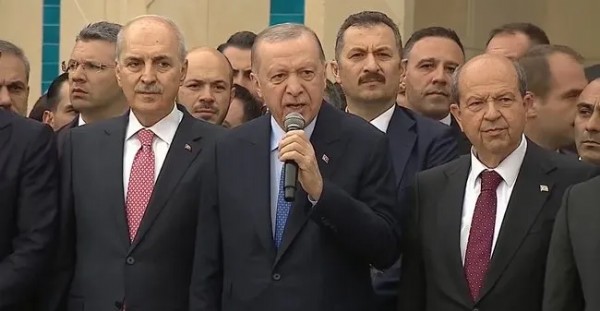 Cumhurtbaşkanı Erdoğan'dan net Kıbrıs mesajı! ' Türkiye ile KKTC kader ortağıdır'